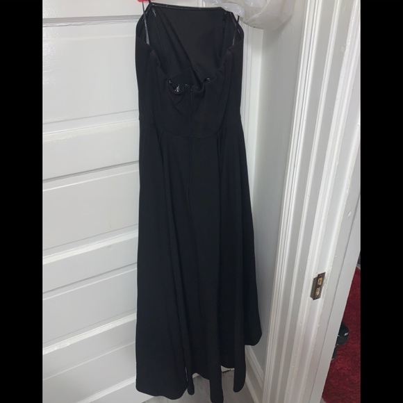 Women’s strapless High-low Dress - Picture 7 of 8